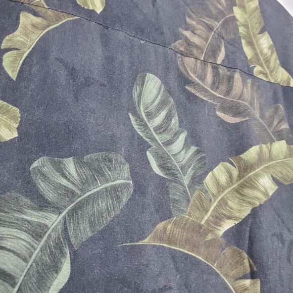Topman | Palm Print Short Sleeve Soft Button Front Shirt - Picture 7 of 13